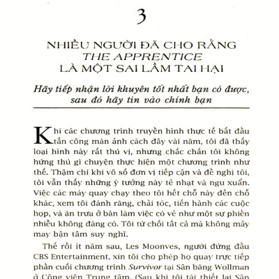 Đừng Bao Giờ Bỏ Cuộc (Donald Trump) - TRẺ
