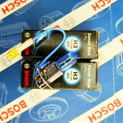 Bóng Đèn Xenon Bosch H3 12V 55W Xenon Blue (Hộp 1 Bóng)