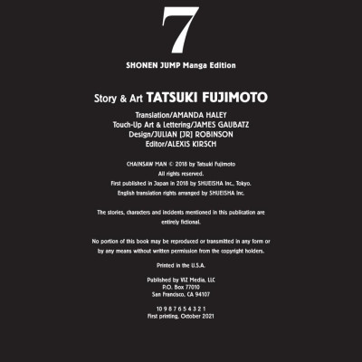 Chainsaw Man 7 (English Edition)