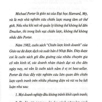 Một Phút Với Michael Porter