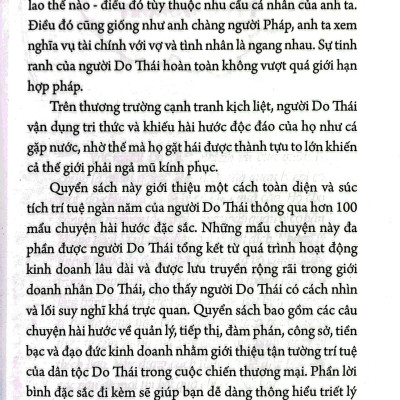 Những Mẫu Chuyện Hài Hước Trong Kinh Doanh Của Người Do Thái