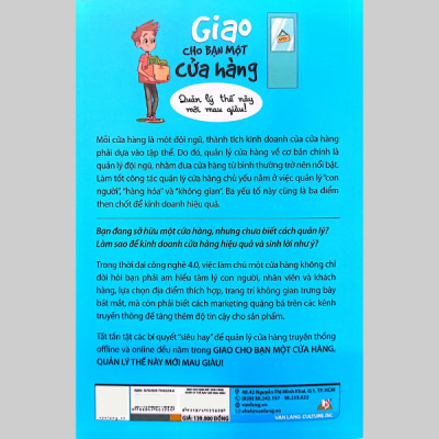 Giao Cho Bạn Một Cửa Hàng - Quản Lý Thế Này Mới Mau Giàu (Tái Bản 2024)