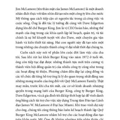 Burger King - Câu Chuyện "Tuyệt Ngon" Về Khởi Nghiệp Và Nhượng Quyền Kinh Doanh _TRE