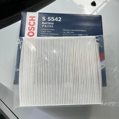 Lọc Gió Điều Hòa Tiêu Chuẩn BOSCH Aeristo S5542 Dành Cho Xe Kia Carens (04-09), Sorento (09-14)