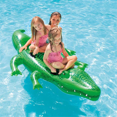 Phao bơi cá sấu thư giãn cho ngời lớn và trẻ em PB11