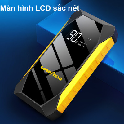 Bộ kích bình acquy ô tô, kiêm pin sạc dự phòng Goodyear GY-5295 10000mAh - HÀNG NHẬP KHẨU