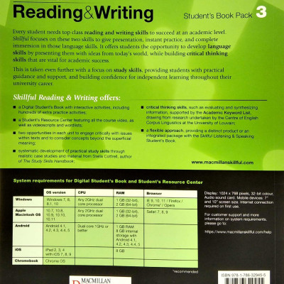Skillful Level 3 Reading & Writing Student