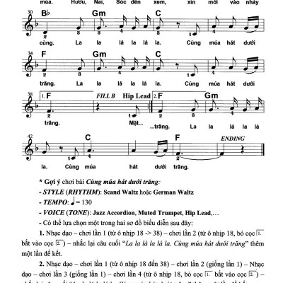 Thực Hành Biểu Diễn Organ Cho Thiếu Nhi – Tập 2