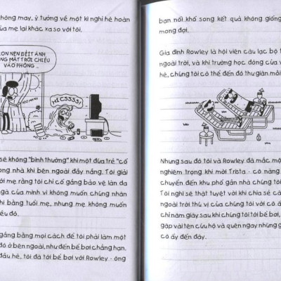 Nhật Ký Chú Bé Nhút Nhát Tập 4: Mùa Hè Tuyệt Vời - Phiên bản Tiếng Việt