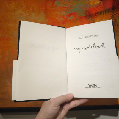 Sách - My Notebook by Eric Cantona