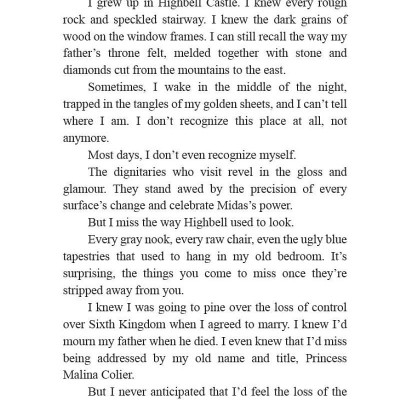 The Plated Prisoner Series Book 2: Glint