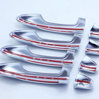 Bộ 4 Ốp Trang Trí Tay Cửa Cho Xe Toyota Innova, Altis 2009-2013