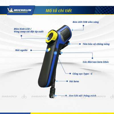 MÁY BƠM CẦM TAY MICHELIN M2208S 