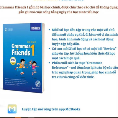 Sách - Grammar Friends 1 - MCBooks