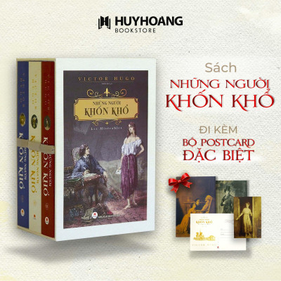 Sách - Boxset Những Người Khốn Khổ - Bộ 3 Tập - Huy Hoàng Bookstore