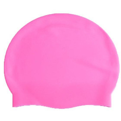 Nón bơi, Mũ bơi chống nước tuyệt đối chất liệu silicone đàn hồi, thiết kế thời trang cao cấp SMB101