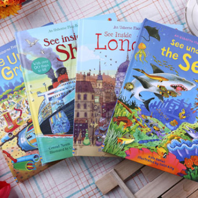 Sách tương tác tiếng Anh - Usborne See Inside London