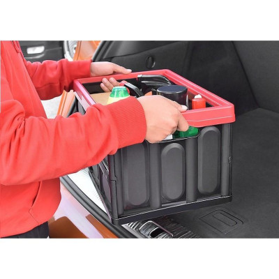  Thùng đựng đồ cốp xe ô tô xếp gọn dễ dàng với 2 dung tích 30L và 55L tiết kiệm tối đa không gian cốp xe ô tô