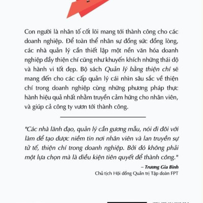 Quản Lý Bằng Thiện Chí - Thực Hành