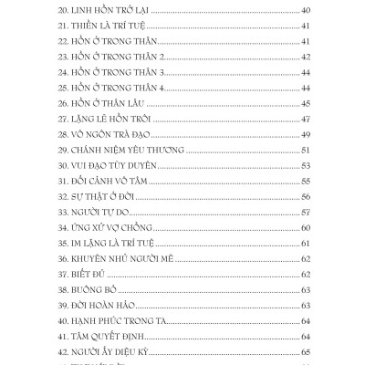 Tập Thơ Linh Hồn Trở Lại - Tự Do