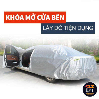 Bạt che kín bảo vệ xe ô tô MERCEDES BENZ E200-E300 tráng bạc 3 lớp vải dù Oxford , bạt phủ trùm bảo vệ xe oto