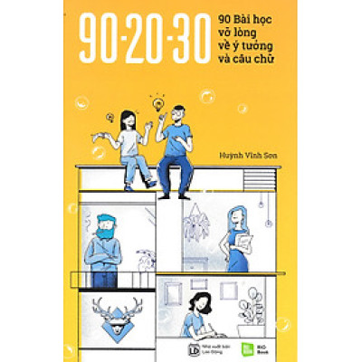 Sách 902030 90 bài học vỡ lòng về ý tưởng và câu chữ (Bản thường)