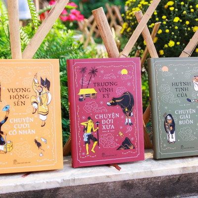 CHUYỆN CƯỜI CỔ NHÂN - CHUYỆN ĐỜI XƯA - CHUYỆN GIẢI BUỒN - (bộ 3 cuốn, bìa cứng)