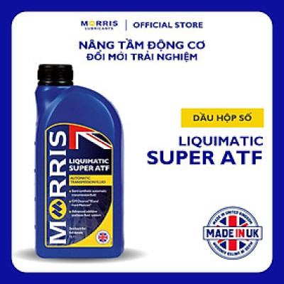 Dầu Hộp Số Tự Động/ Trợ Lực Lái Cho Ô Tô Cao Cấp - Morris Lubricants Liquimatic Super ATF / Can 1L