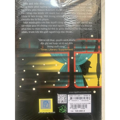 Sách - Án Mạng Trên Chuyến Tàu Tốc Hành Phương Đông ( Tiểu Thuyết Trinh Thám ) - NXB Trẻ