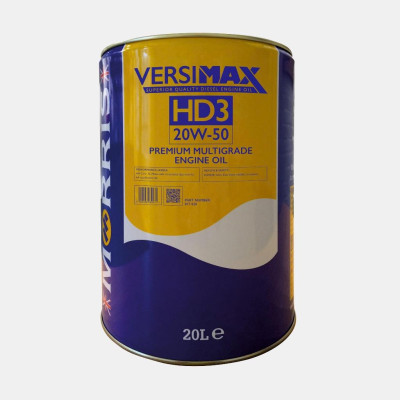 Dầu Nhớt Cao Cấp Cho Động Cơ Diesel Công Suất Lớn - Morris Lubricants Versimax HD3 20W-50 / Xô 20L