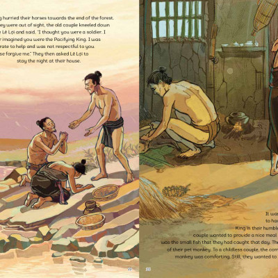 A HISTORY OF VIETNAM IN PICTURES - THE LAM SƠN UPRISING (IN MÀU, BÌA MỀM)