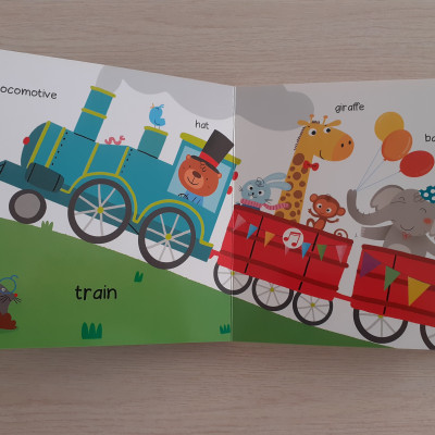 Sách thiếu nhi tiếng Anh - I Hear Little Vehicles