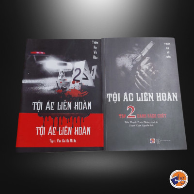 combo bộ sách Tội Ác Liên Hoàn 2 tập