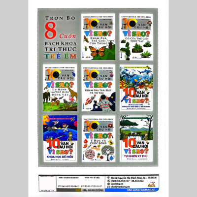 Bách Khoa Toàn Thư Dành Cho Trẻ Em - 10 Vạn Câu Hỏi Vì Sao - Khoa Học Dễ Hiểu (Tái Bản 2024)