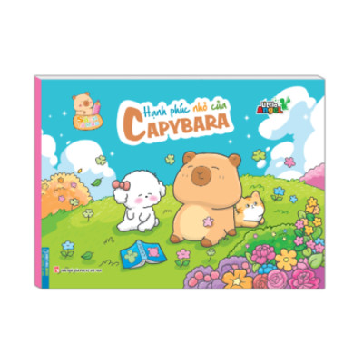 Sách Tô Màu - Capybara