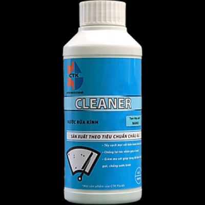 Nước Rửa Kính Ô Tô CTK Chính Hãng, Dung Tích 1 Lít, 4 Lít, Tẩy Sạch Vết Bẩn, Không Tạo Cặn Axit, Không Ăn Mòn, Sản Xuất Theo Tiêu Chuẩn Châu Âu