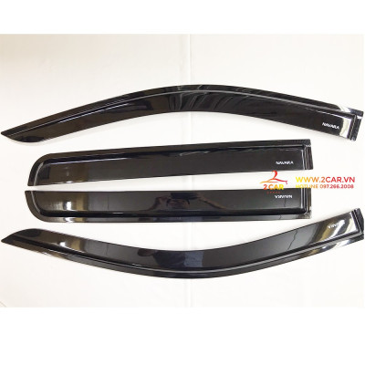Vè Che Mưa Xe NISSAN NAVARA 2015-2020 NHỰA ĐEN DÀY