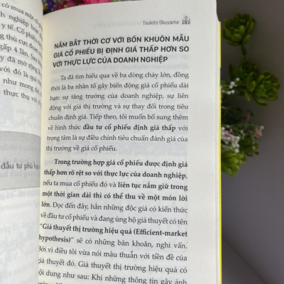 PHƯƠNG PHÁP ĐẦU TƯ CỔ PHIẾU TĂNG TRƯỞNG – Tsukito Okuyama - Nguyễn Cường dịch-  Hanoibooks – NXB Dân Trí