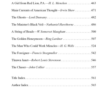 Fifty Great Short Stories