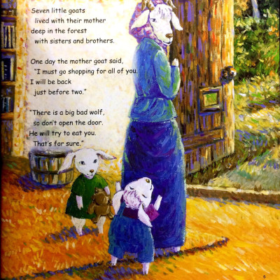 The wolf and the seven little goats