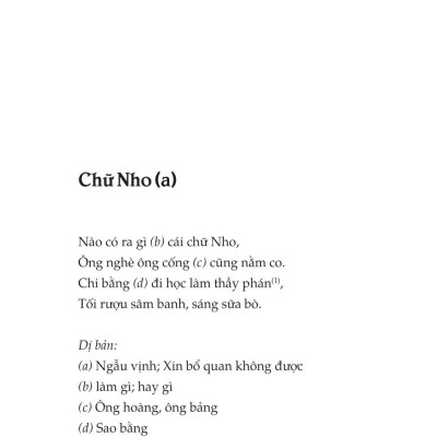 Tủ Sách Văn Học Trong Nhà Trường - Thơ Trần Tế Xương