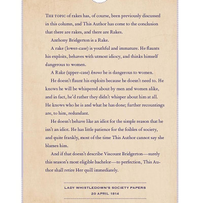 The Wit And Wisdom Of Bridgerton: Lady Whistledown