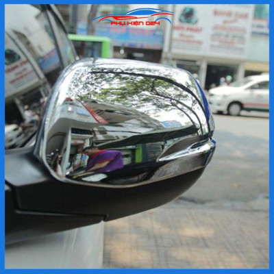 Ốp gương chiếu hậu CRV 2017-2018-2019-2020-2021-2022 mạ crom bảo vệ chống trầy trang trí làm đẹp xe