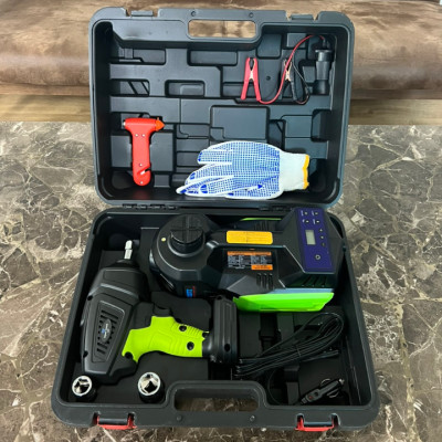 Bộ nâng kích gầm điện, kiêm máy bơm lốp và máy siết ốc ô tô đa năng 3 trong 1. Thương hiệu Đức - ROGTZ, Bảng điều khiển kỹ thuật số cao cấp TY-004 - HÀNG CHÍNH HÃNG