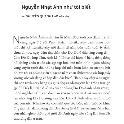 Sách - Nguyễn Nhật Ánh - Người Giữ Lửa Cho Văn Học Thiếu Nhi