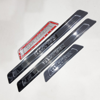 Bộ Ốp bậc cửa, Nẹp bước chân Titan dành cho xe KIA Soluto