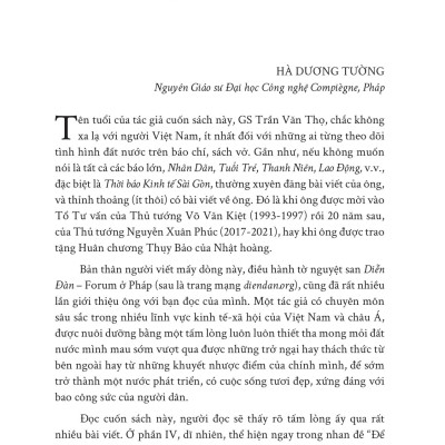 Sách - Hồi Ức Đến Tương Lai - Suy Ngẫm Về Văn Hóa, Giáo Dục Và Con Đường Phát Triển Của Việt Nam