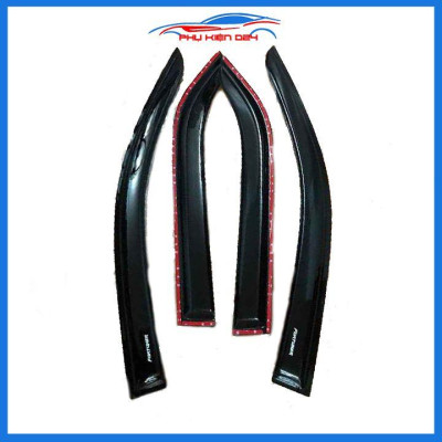 Vè mưa Fortuner 2009-2016 vè đen che mưa bảo vệ trang trí xe