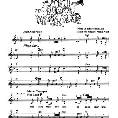 Thực Hành Biểu Diễn Organ Cho Thiếu Nhi – Tập 2