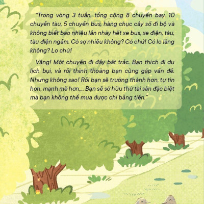 Bé tiêu phiêu lưu ký - Hành trình một mình chinh phục thế giới của cô gái Việt